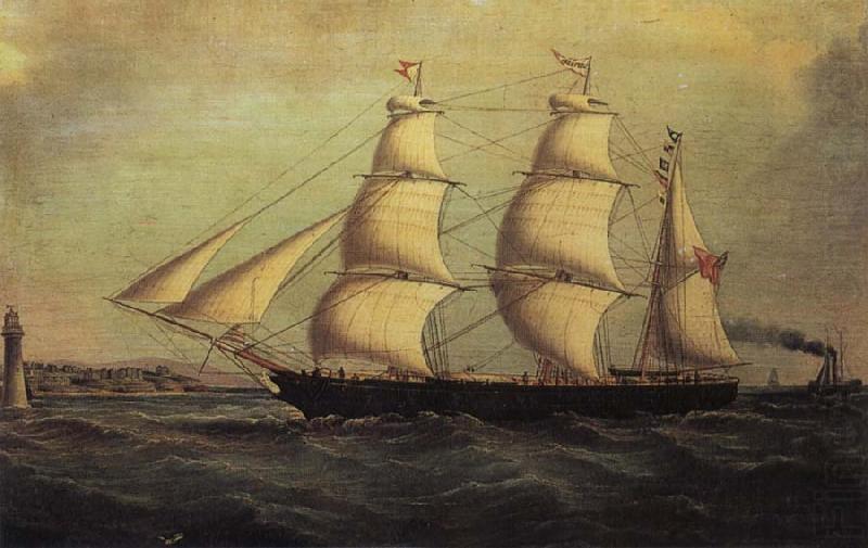 Joseph heard The Barque Queen Bee china oil painting image
